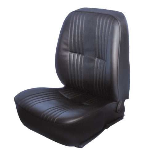 Scat ProCar 80-1400-51L LOWBACK Series 1400 Black Vinyl Left Recliner Seat