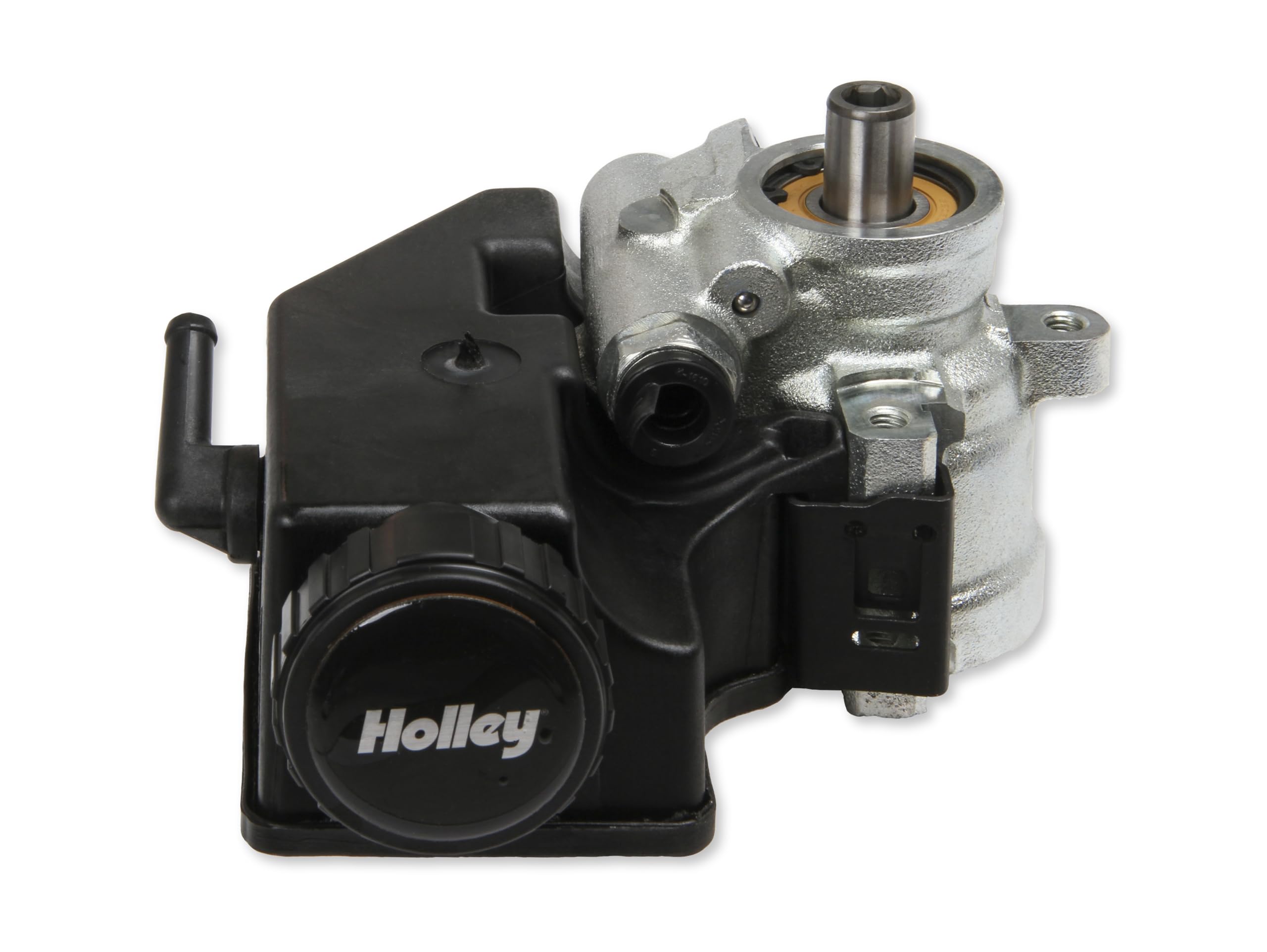 Holley Low 20-162BK Complete Accessory Drive System (Alt, P/S & A/C)- Black Finish