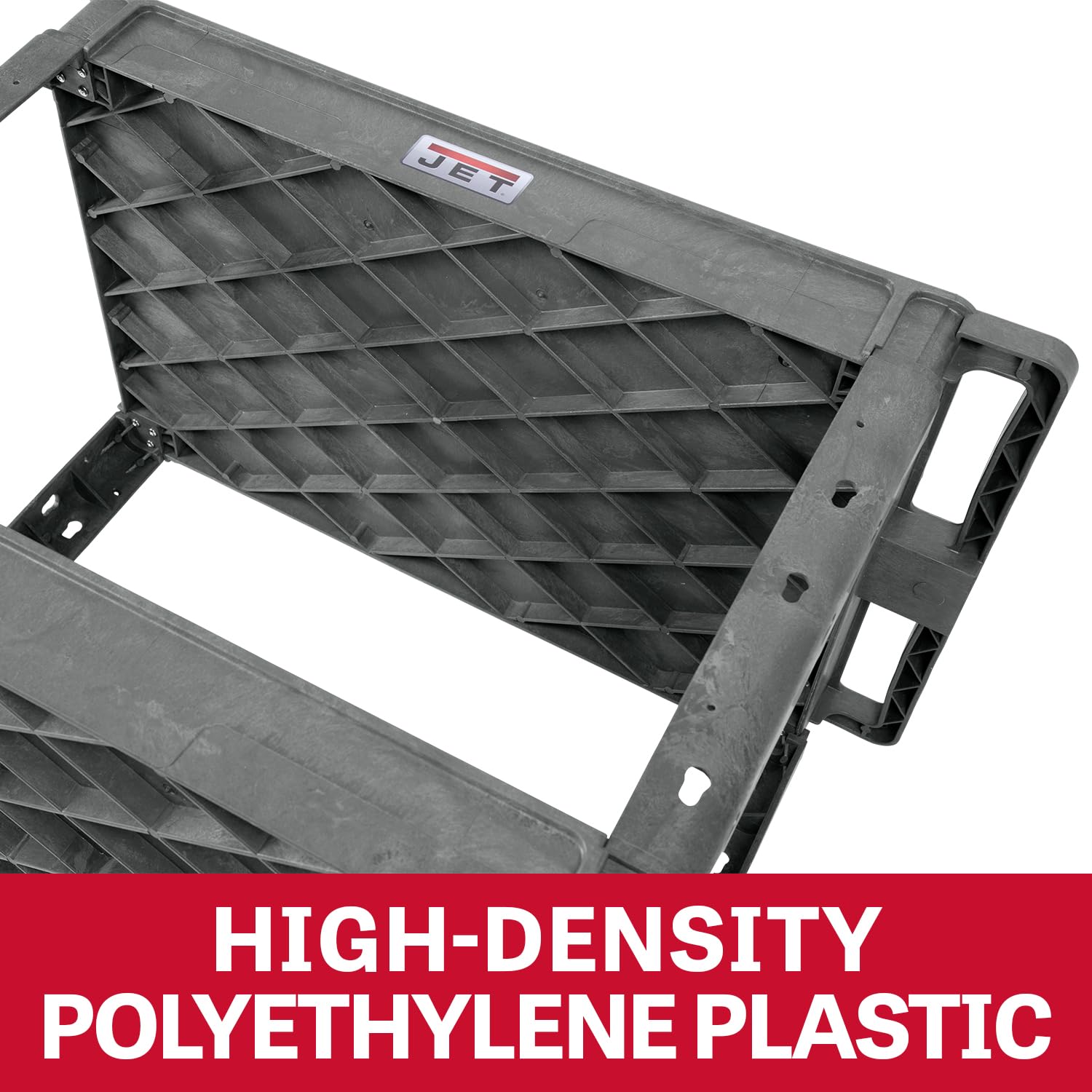 JET 550 Lbs. Capacity Flat Top Utility Service Cart, 38" x 19" (PUC-3819)