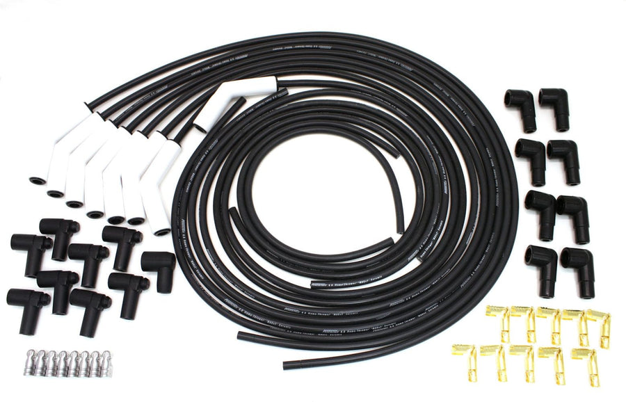 Black Pertronix 808215HT Universal 8mm High Temp Wire (8 cyl Ceramic 45 Deg)