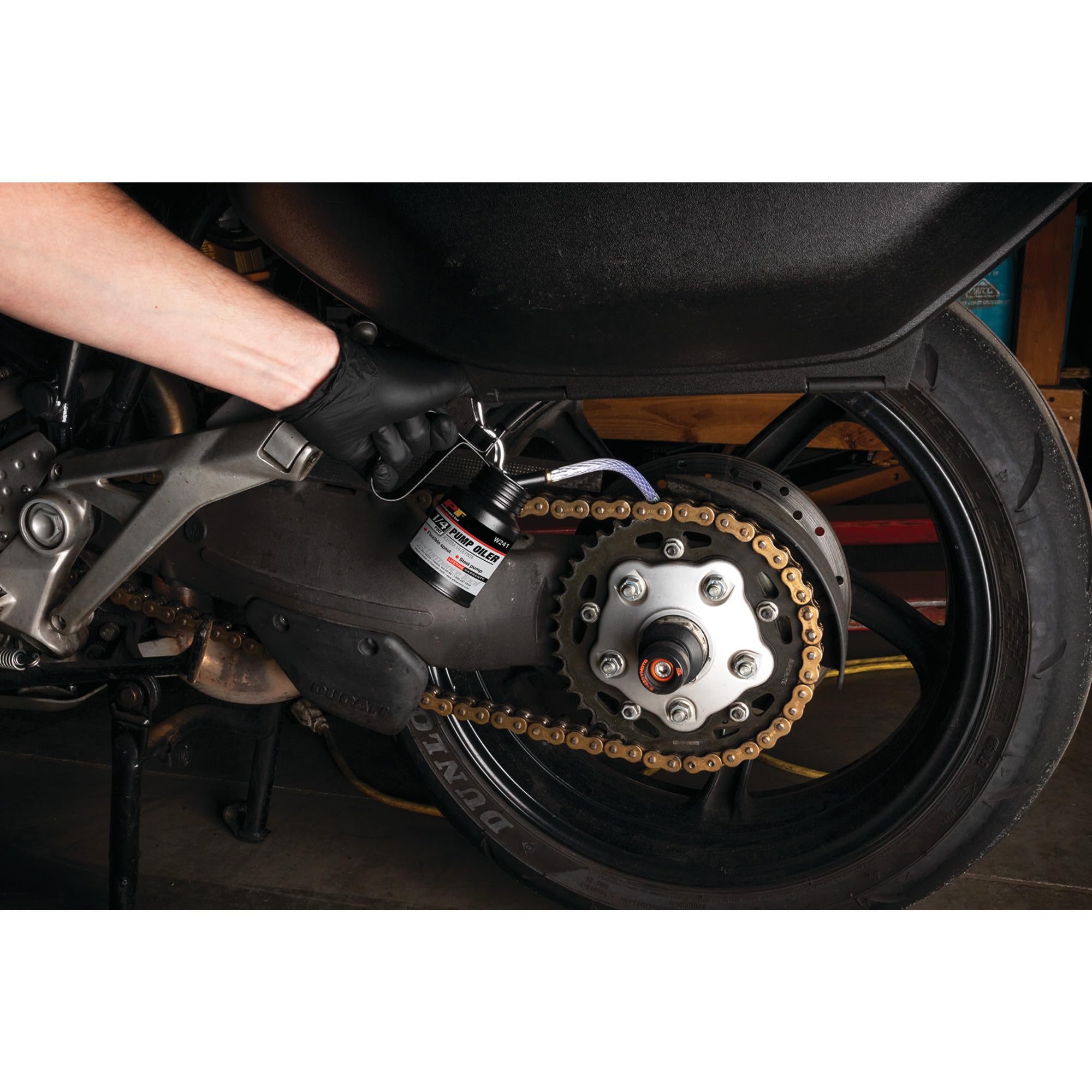 Precision Steel Pump Performance Tool W241 with Flexible Spout, Convenient 1/4 Pint Size for Easy Oil or Fluid Transfer