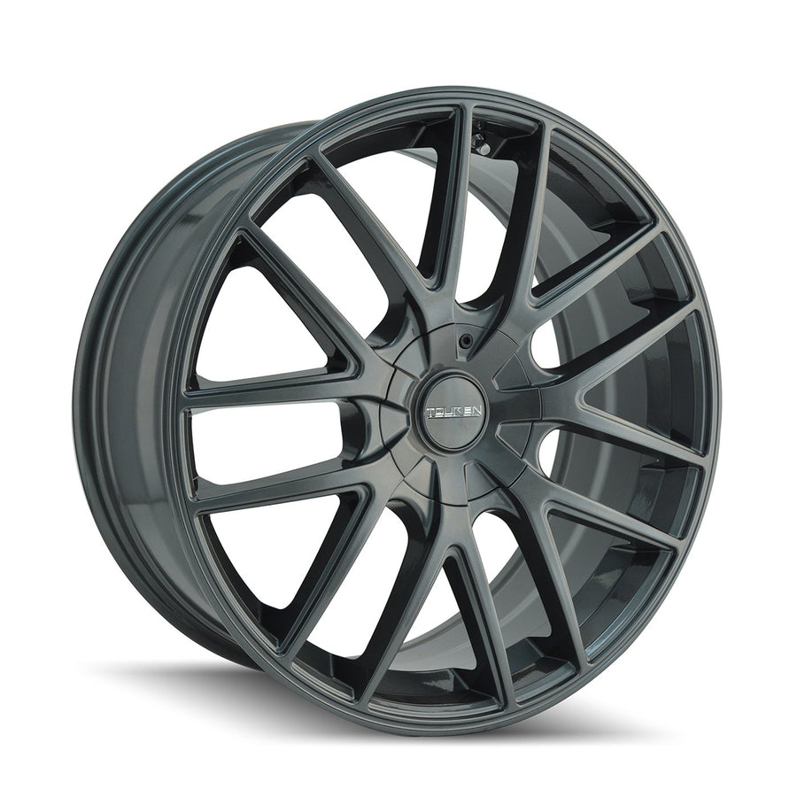 18x8 TR60, Bolt Pattern: 5x4.5/120, Offset: 20, GUNMETAL, set of 1
