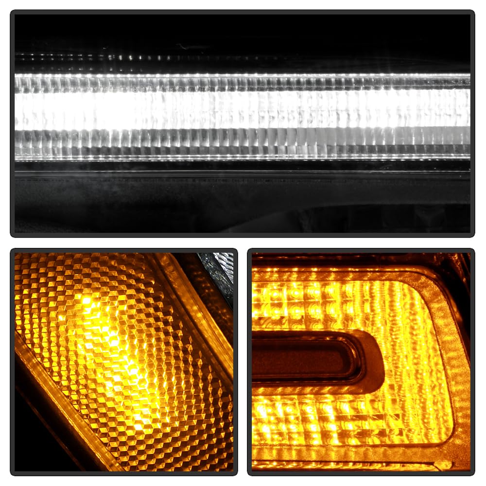 Jeep Grand Cherokee Spyder (POE) 17-21 (Fit HID Model) w/Auto Leveling LED DRL Headlight (Low D3S High D3S) - OE Black Right