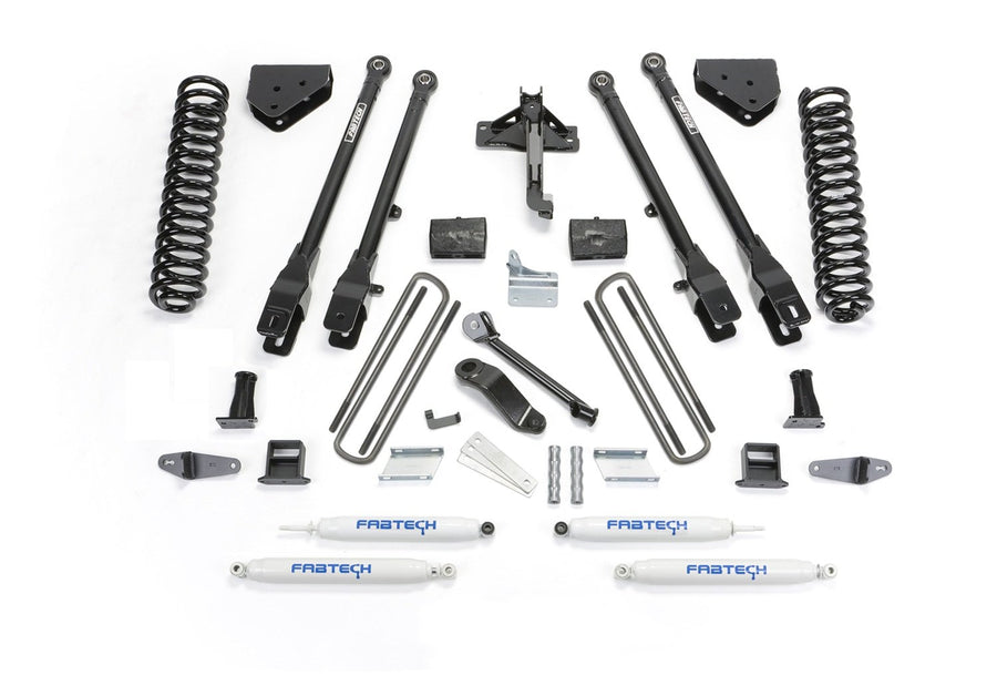 4 Link Lift System Fabtech K2054 w/Performance Shocks 6 in. Lift