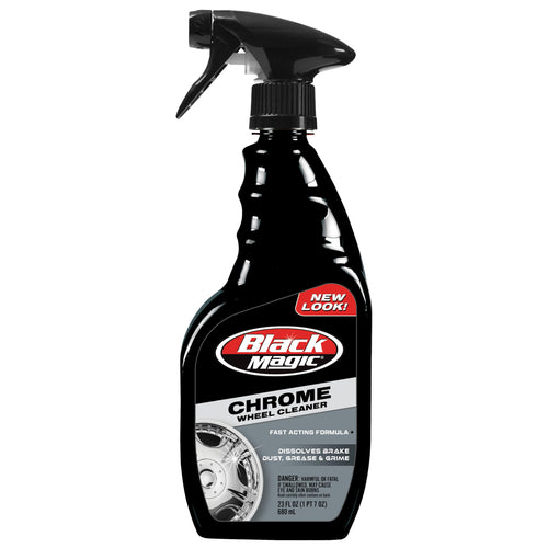 Chrome Wheel Cleaner Black Magic 120005, 23 oz.