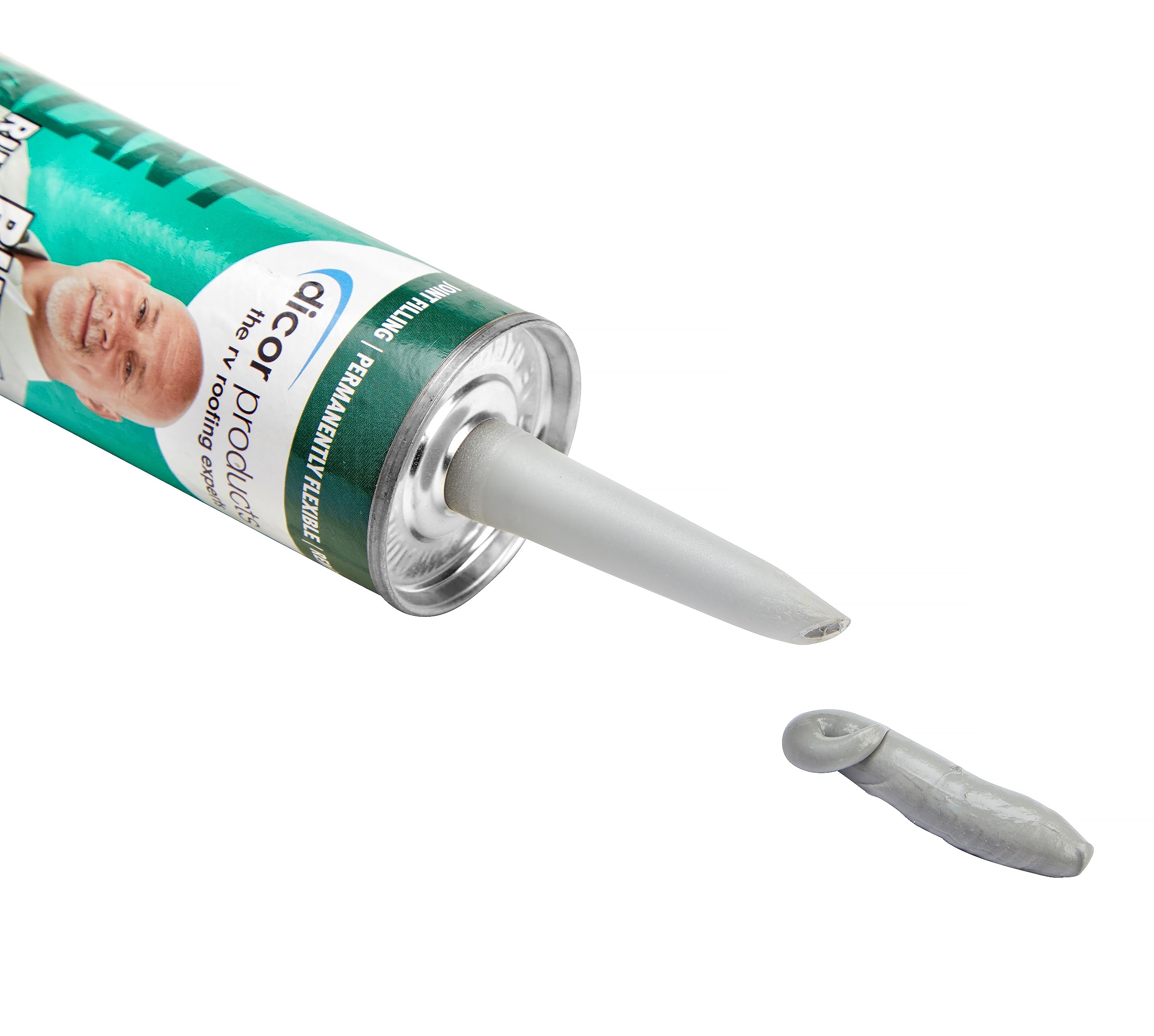 Butyl Rubber Sealant Dicor 451BSG-1, 1.2 lbs., Grey, Mess-Free Application, Watertight Seal, Airtight Seal, Seamless Finish