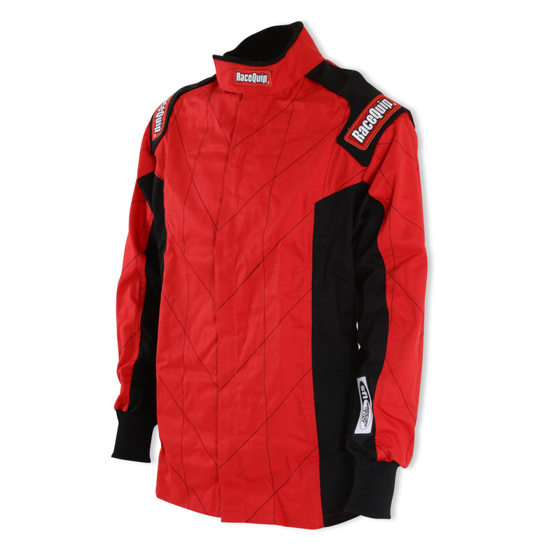 Chevron-1 RaceQuip® FRC Driving Jacket - SFI 3.2A/1 - Red - Large