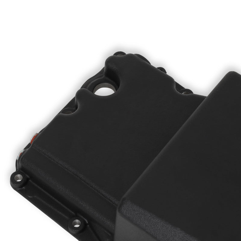 Holley Godzilla High-Mount Accessory Drive - Complete - F100 Swap - 20-345BK - Black