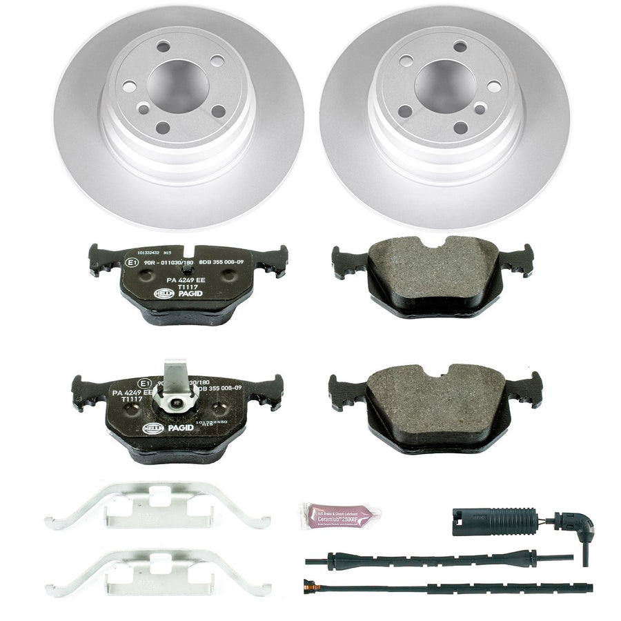 Power Stop Rear ESK5720 Brake Kit Euro-Stop For BMW X5 2000-2006 [Model Specific]