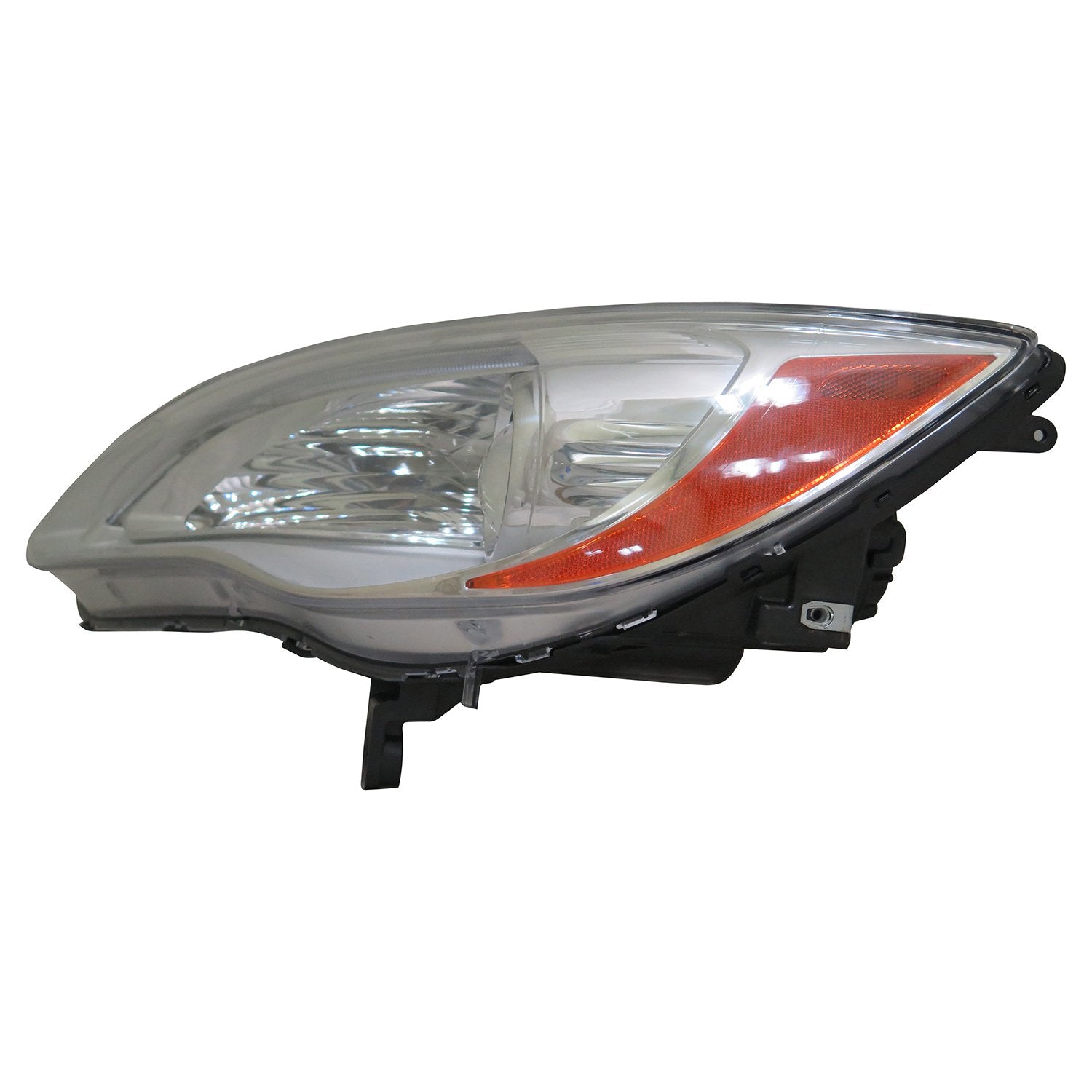 Left TYC Headlight Assembly Compatible with 2011-2014 Chrysler 200