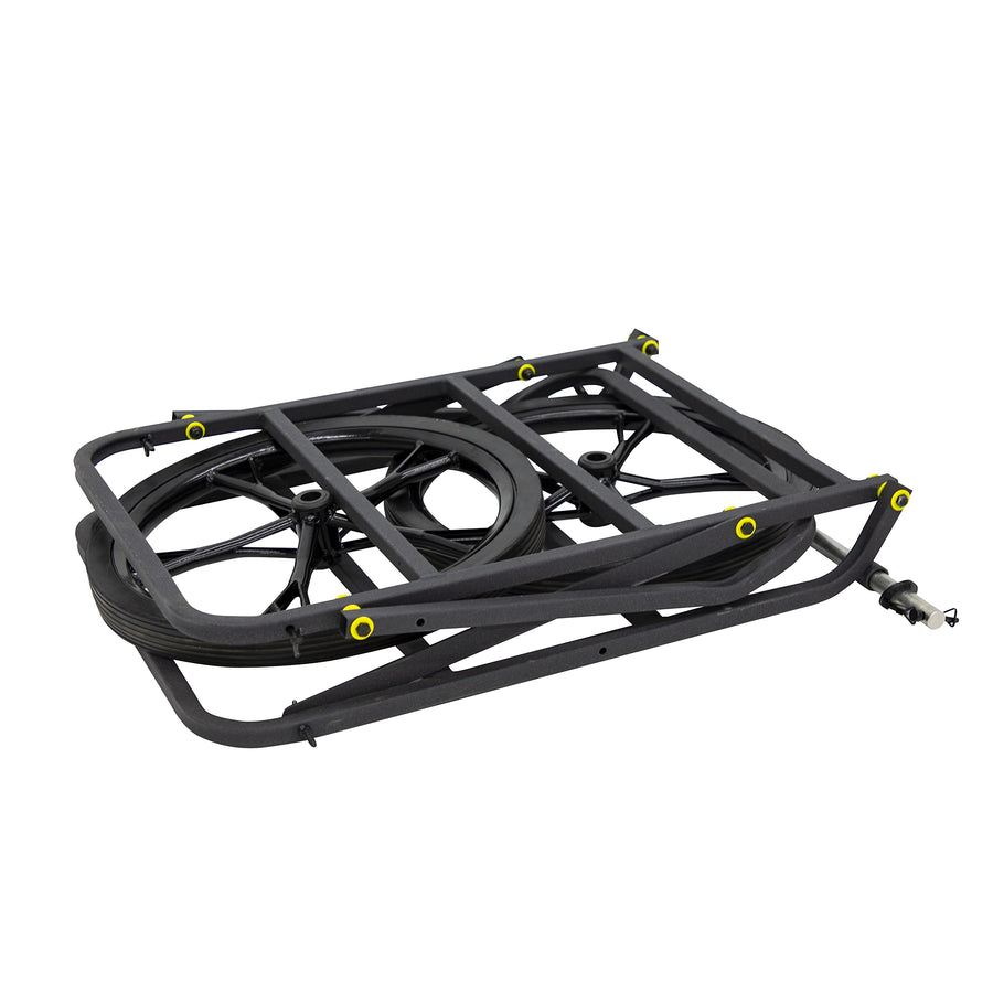 Game Cart Rivers Edge®, Haul Large Game, Tri-Fold Design, from Folded to Full Use, Durable, 300 lb. Hauling Capacity, RE790 Black