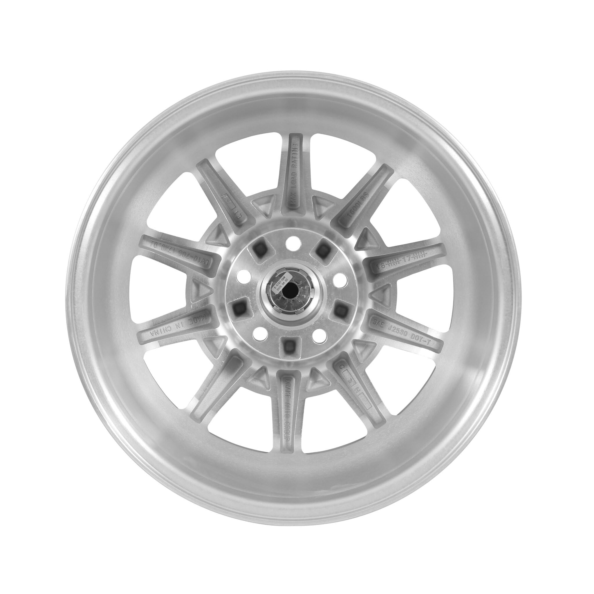 67-68 Legendary Wheel - 17X8 10 Spoke Alloy Rim (LW10-70854C)