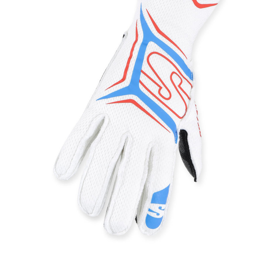 MGZW Simpson Racing Magnata Gloves White/Blue XXL - Pair