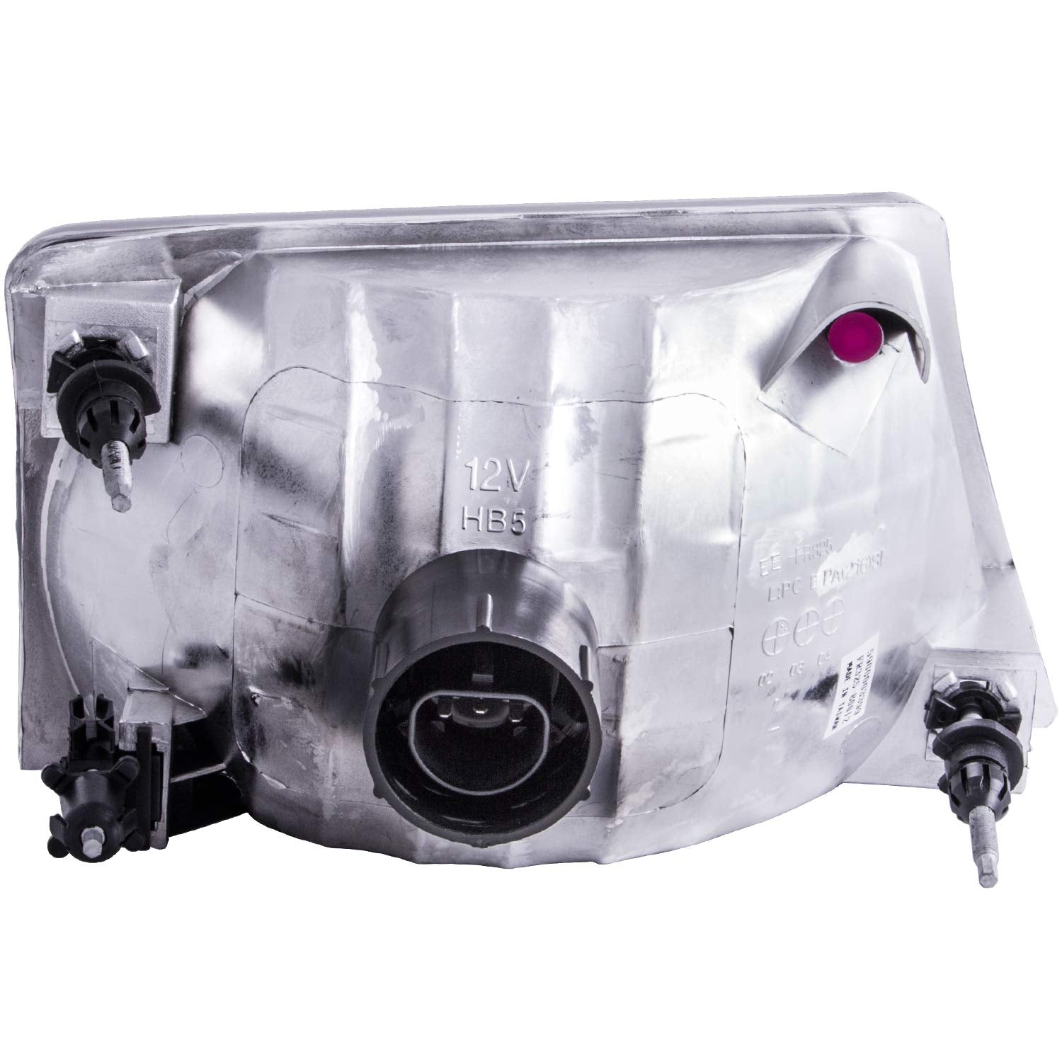 Ford Ranger Anzo USA 111037 Crystal Chrome Headlight Assembly - (Sold in Pairs)