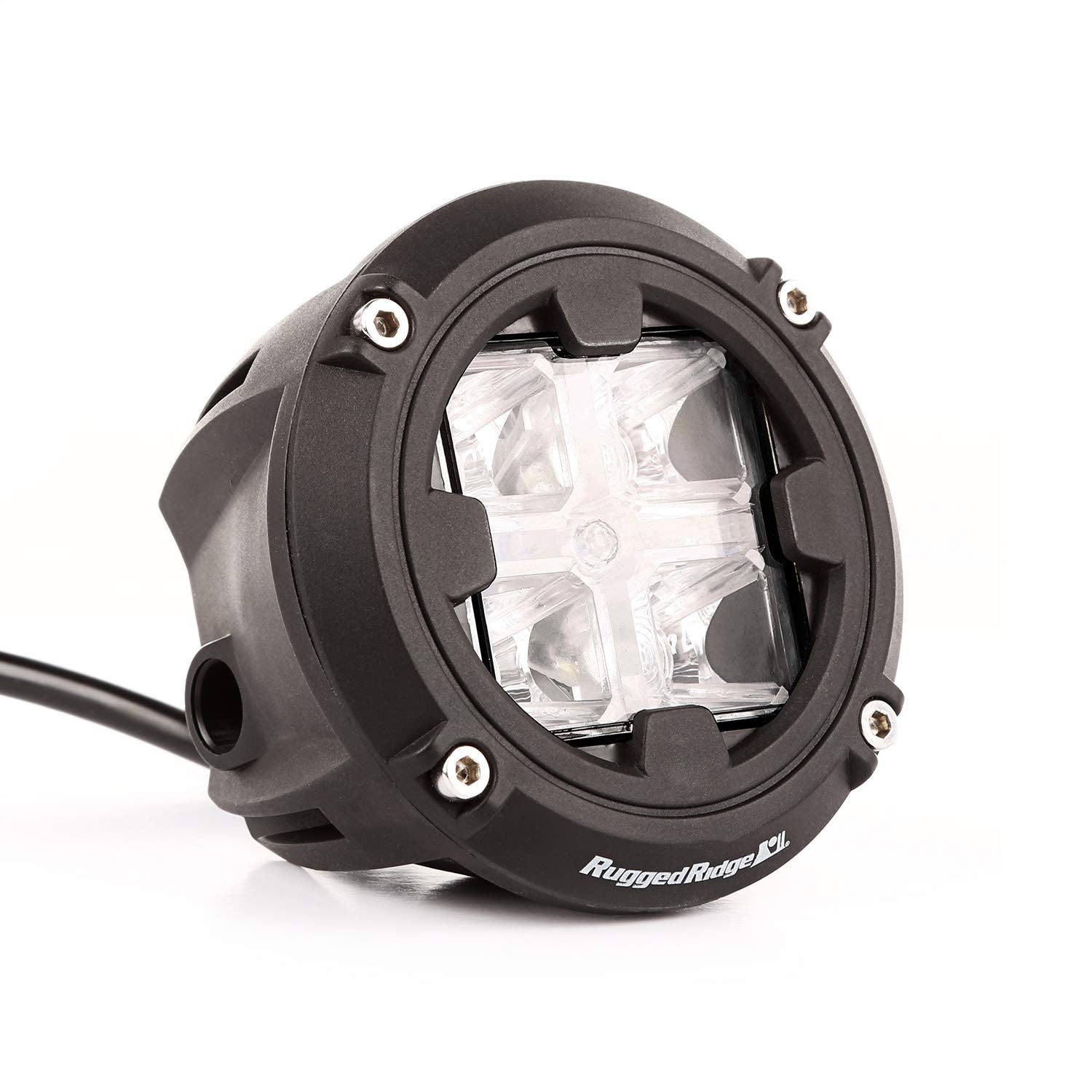 Light Kit, Rugged Ridge 3.5 inch Round, Combo High/Low Beam | 15209.31