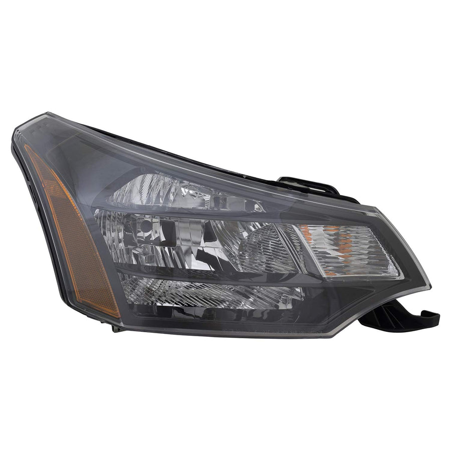 Right TYC Headlight Assembly Compatible with 2009-2011 Ford Focus