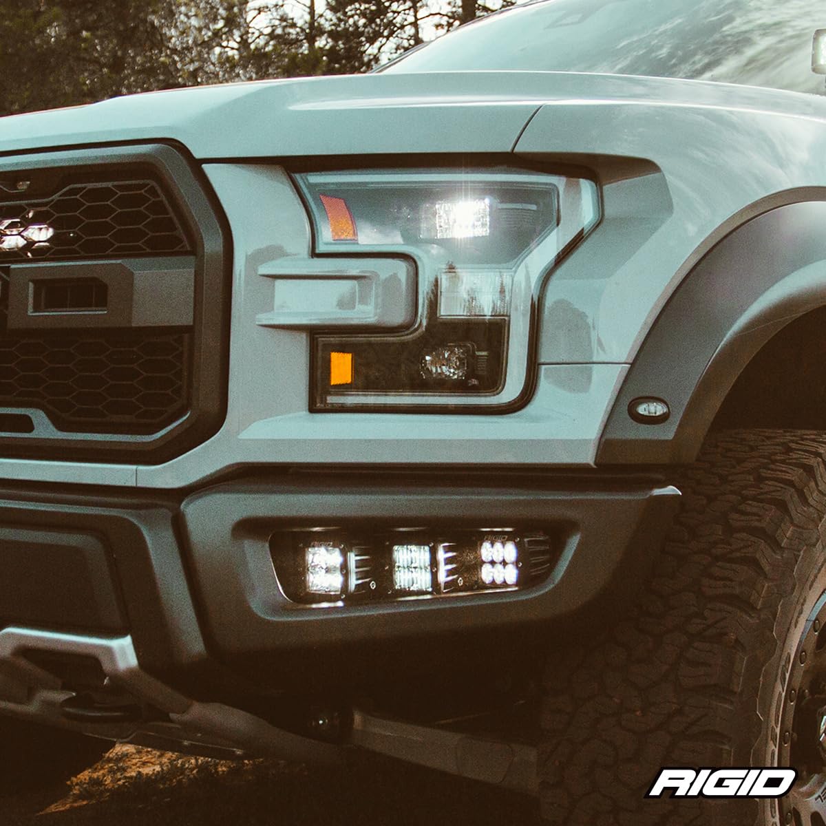D-Series Rigid Industries 40185 Stainless Steel L Bracket Kit with Hardware