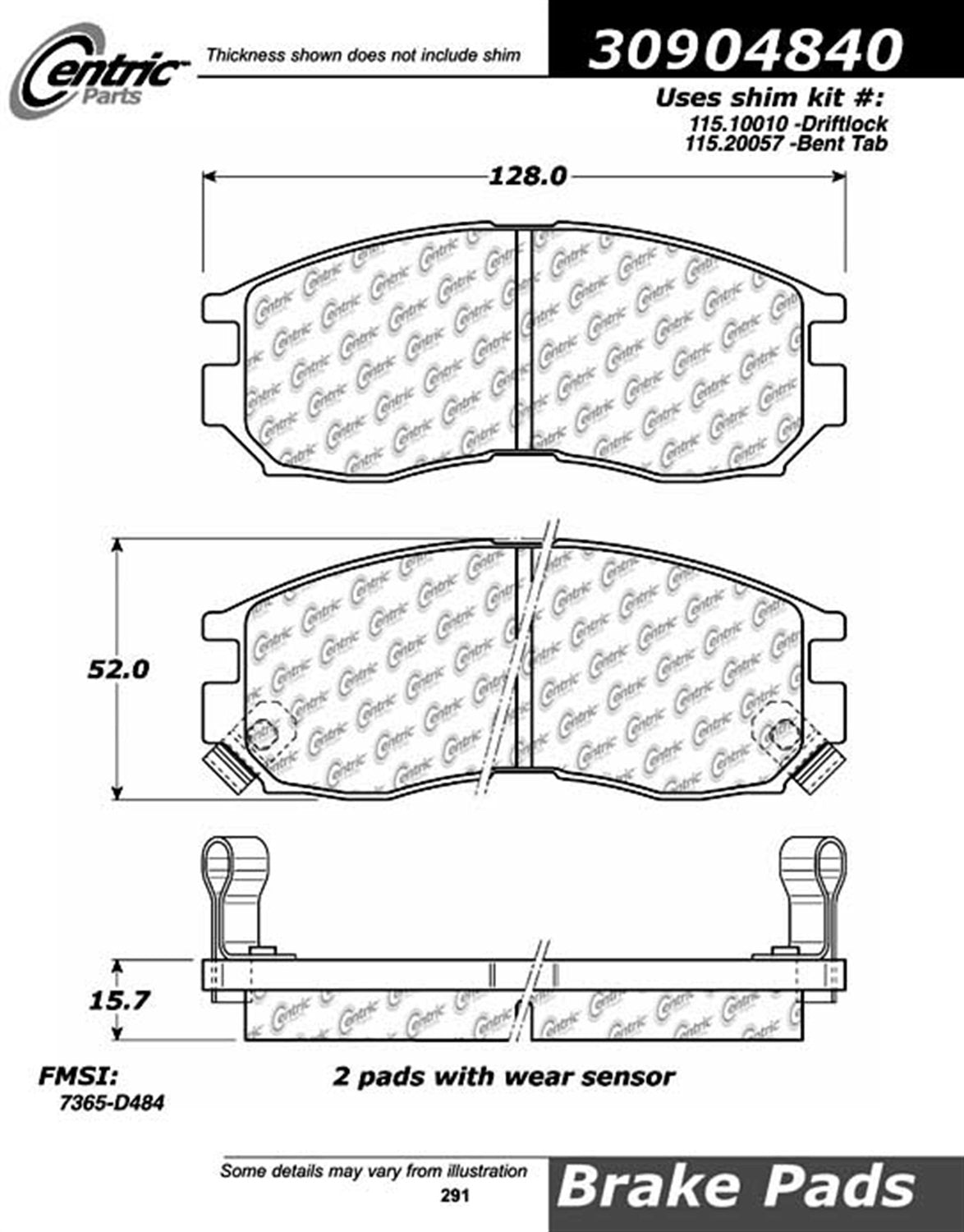Brake Pad Disc