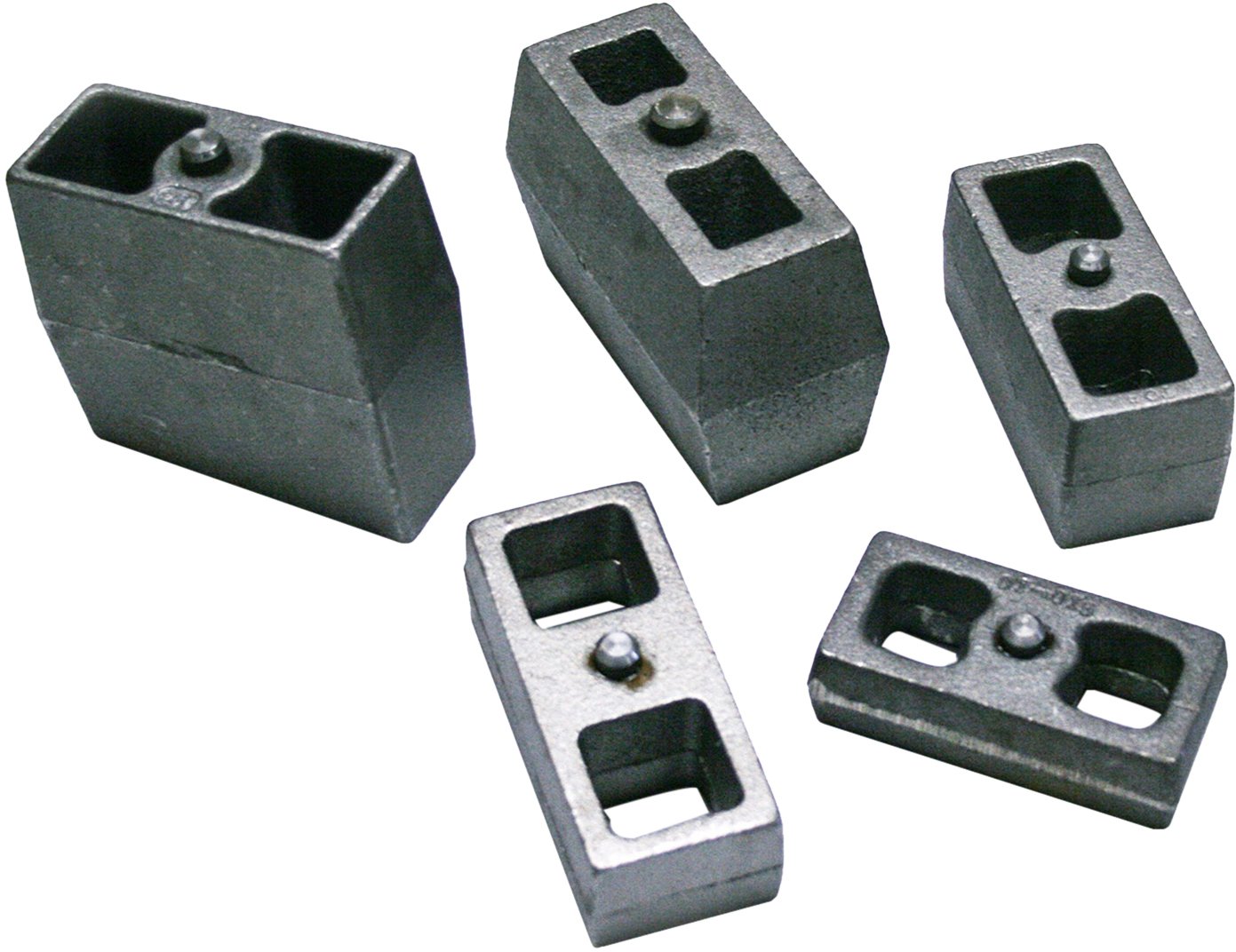 SUPERLIFT SUSPENSION RealTruck 2.5" Rear Lift Blocks | 2-Piece Set | 026-2 | Universal Application with 5/8 pins