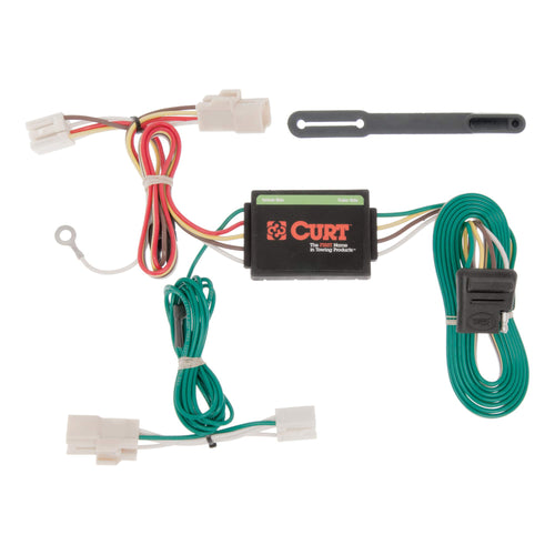 CURT 56149 Custom Vehicle-Side 4-Pin Trailer Wiring Harness, Fits Select Hyundai Accent Sedan