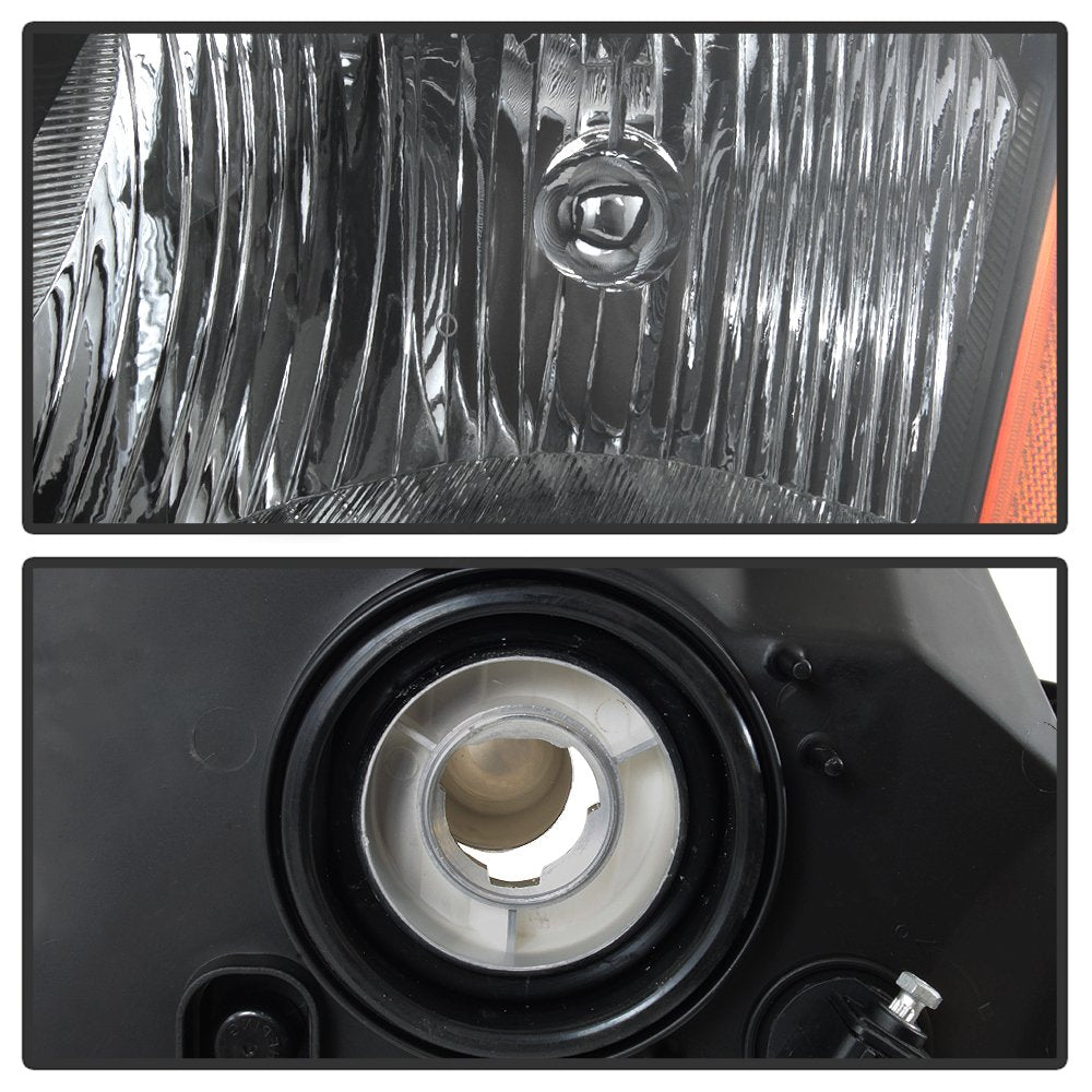 OEM Style Xtune Headlight (HD-JH-NS07-2.0L-BK-L) (OE)