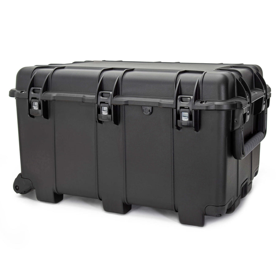 Nanuk 975 Case - No Pull Handle, with (W) Heels - BK 975W-0001