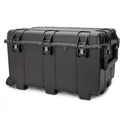 Nanuk 975 Case - No Pull Handle, with (W) Heels - BK 975W-0001