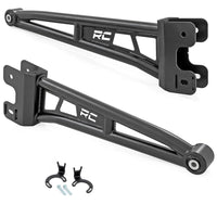 Radius Arm Upgrade Rough Country for Ford F-250/F-350 Super Duty 4WD with 3-6" Lift (2023-2024) - Tubular Arms, Pair