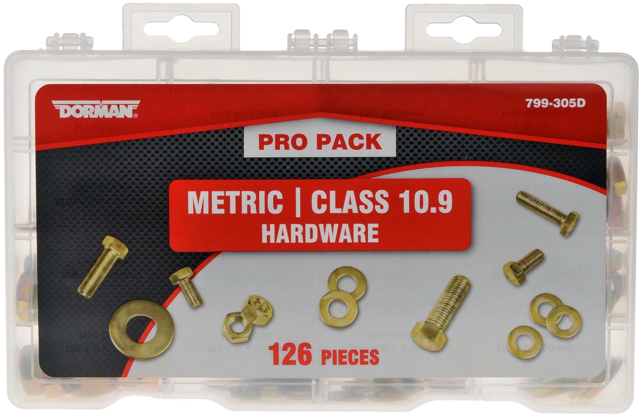 Pro Pack Dorman 799-305D Metric Class 10.9 Hardware - 126 Pieces Universal Fit