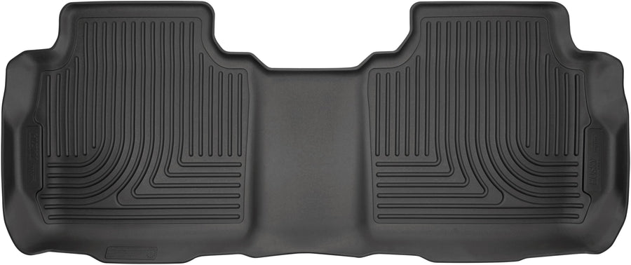 Husky Liners Floor Mats Weatherbeater | Fits 2019-2025 Chevrolet Blazer; 2017-2025 Cadillac XT5; 2017-2025 GMC Acadia | 2nd Row, 1-pc Black - 14901