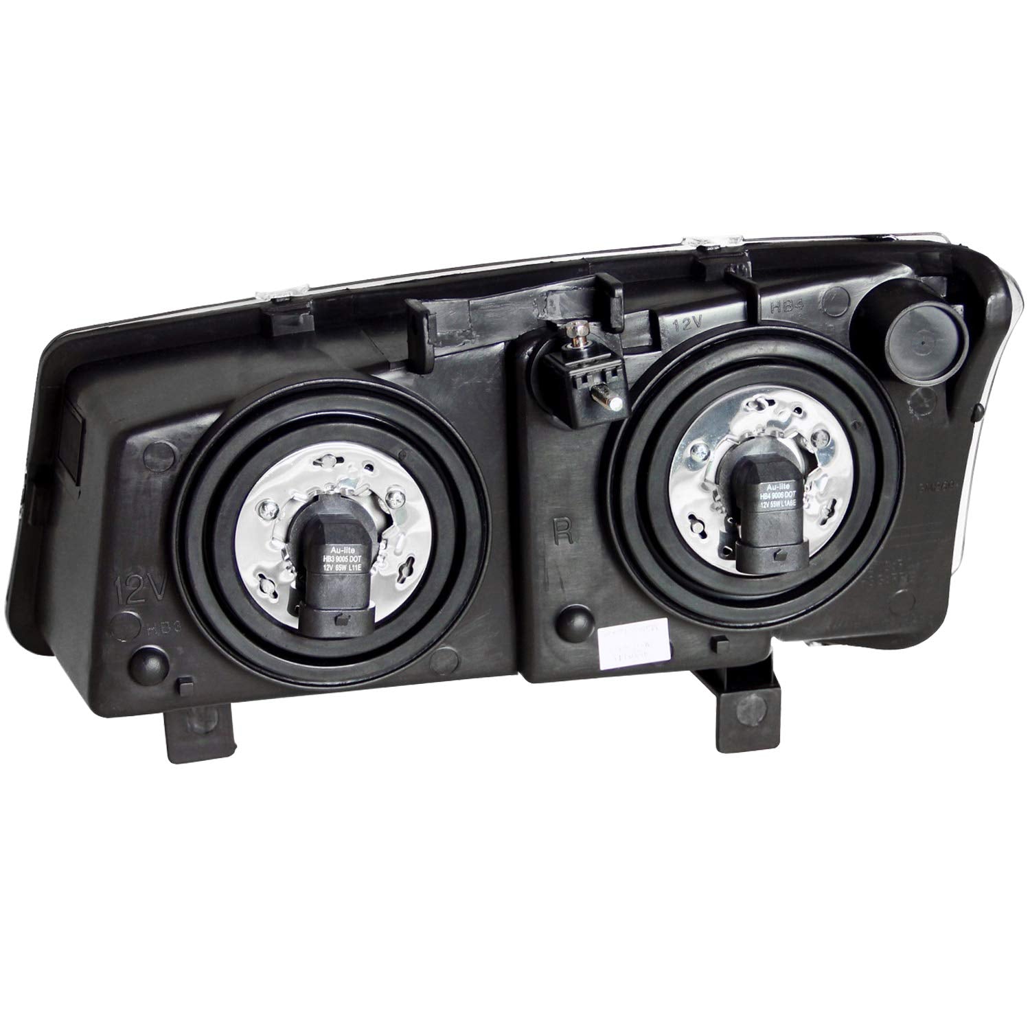 Chevrolet Avalanche/Silverado Anzo USA 111010 Crystal Chrome Headlight Assembly - (Sold in Pairs)