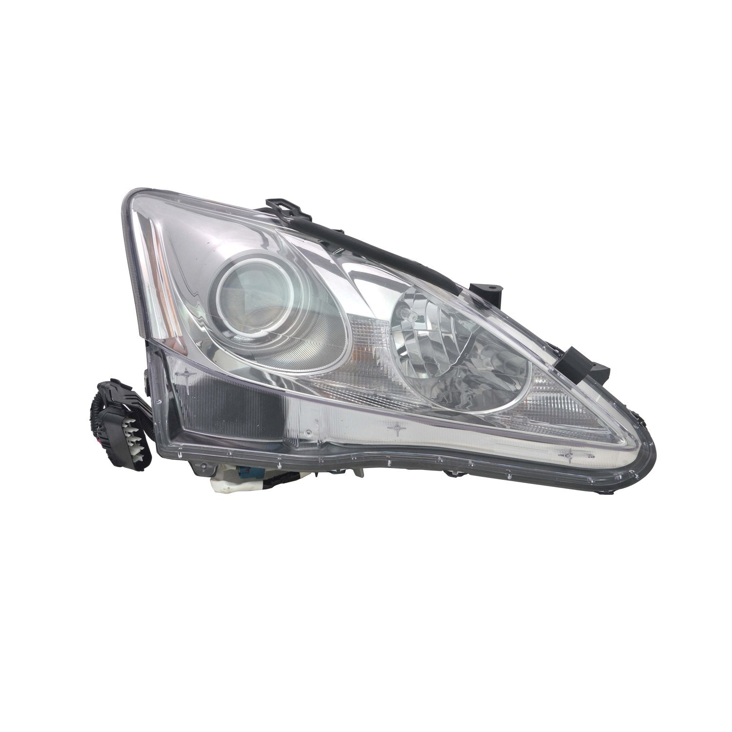 Right TYC Headlight Assembly Compatible with 2009-2010 Lexus IS250