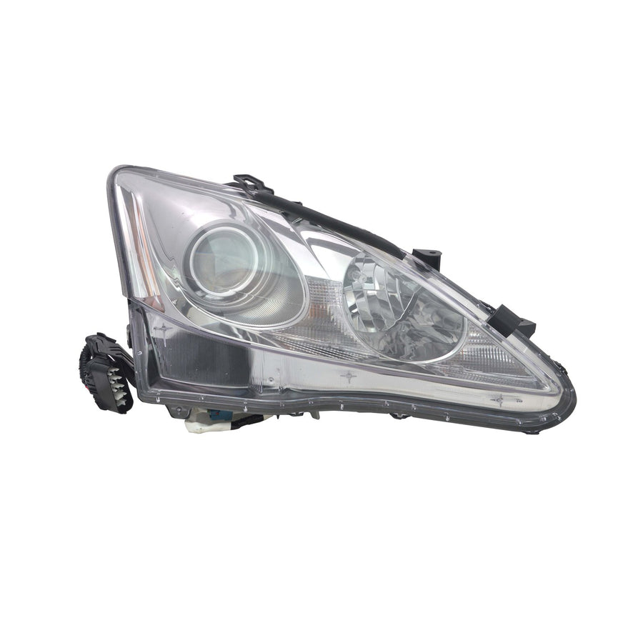Right TYC Headlight Assembly Compatible with 2009-2010 Lexus IS250