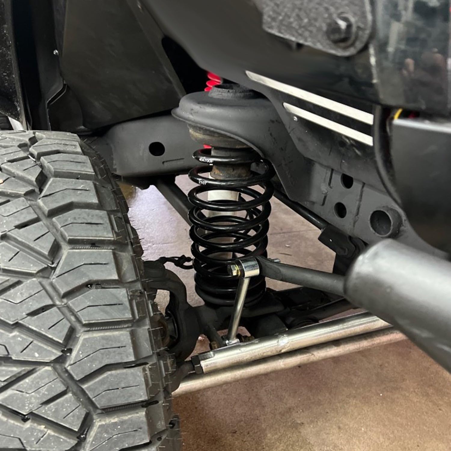 4 inch Lift RSO Suspension Coil Springs Front and Rear Kit Compatible with 07-18 Wrangler JK/JKU 4-Door
