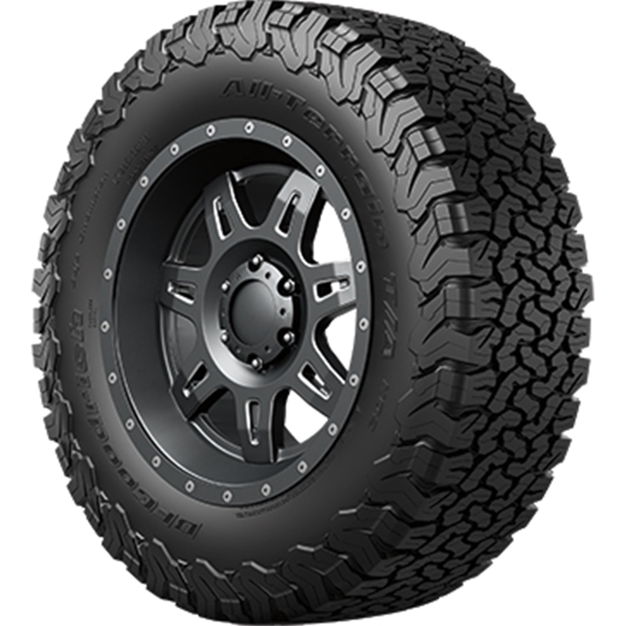 All Terrain BFGoodrich T/A KO2 Radial Car Tire for Light Trucks, SUVs, and Crossovers, LT265/60R18/E 119/116S