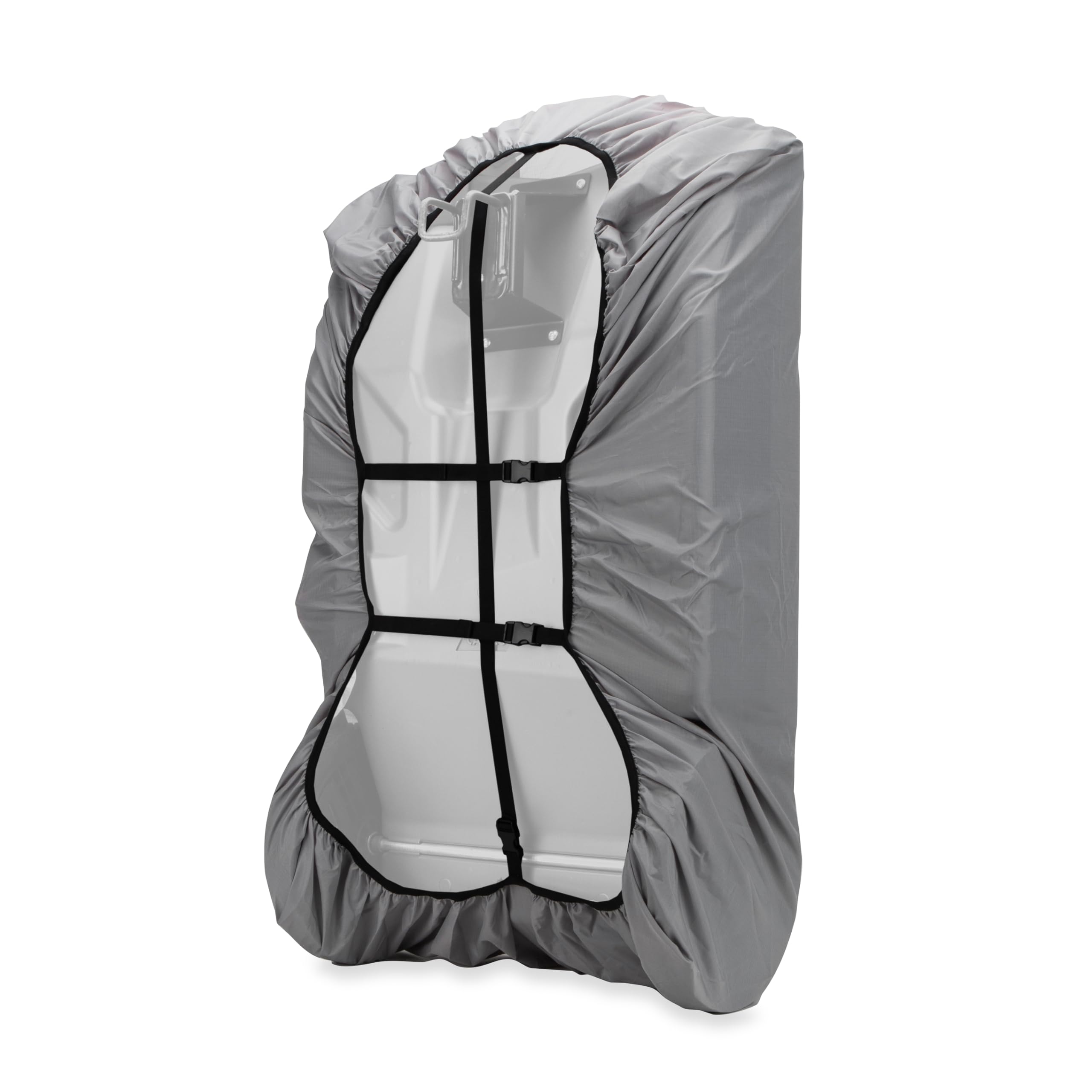Camco Rhino Tote Tank Cover RV - Fits Tote Tanks Up to 45" (L) x 25" (W) x 14" (H) - Compatible w/28 & 36-Gallon Rhino Tote Tanks (39004 & 39006) - Gray, Nylon (39019)