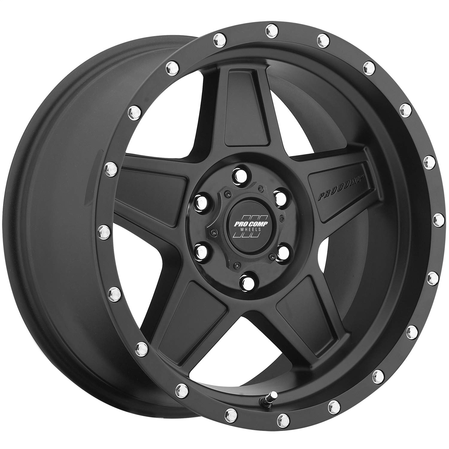 Series 35 Pro Comp Wheel with Satin Black Finish (17x8.5"/6x5.5mm)