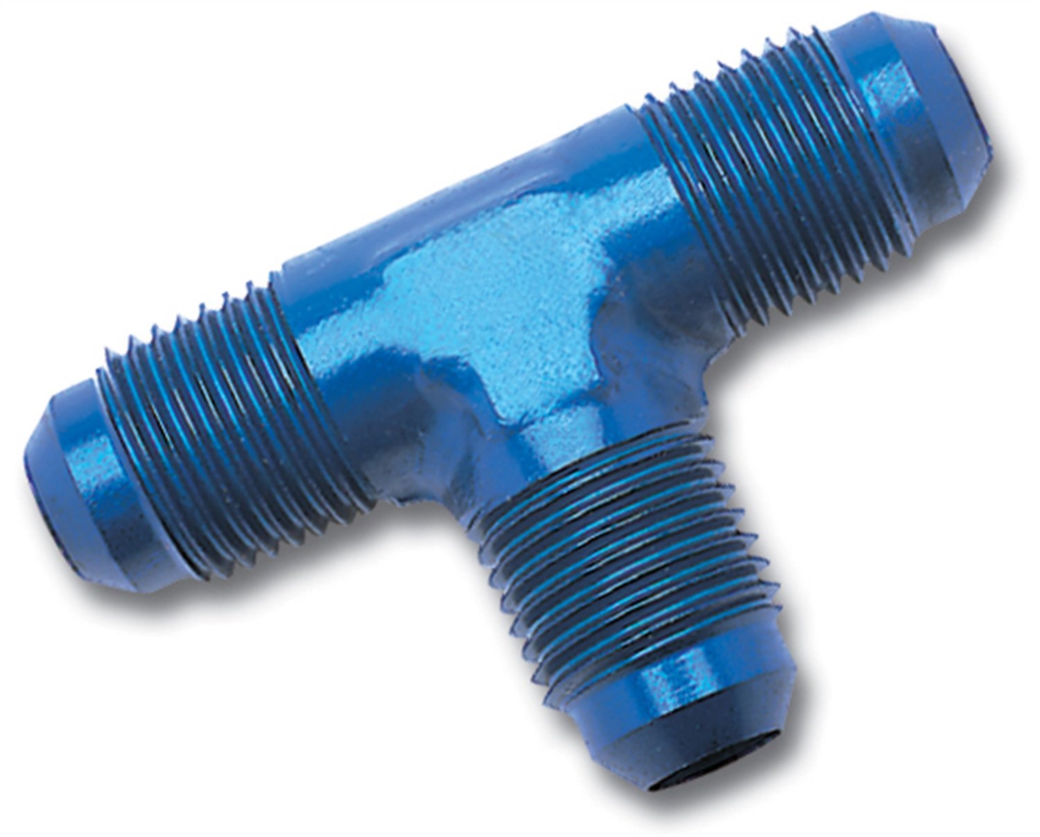 660110 Russell Flare Tee Fitting, Blue