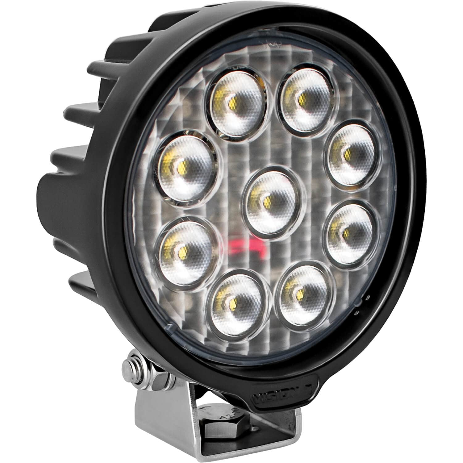 Vision X VL- Series Lighting VWR050940 Work Light (Round/Nine 5-WATT LEDS/40 Degree Flood Pattern/Deutsch Connector)