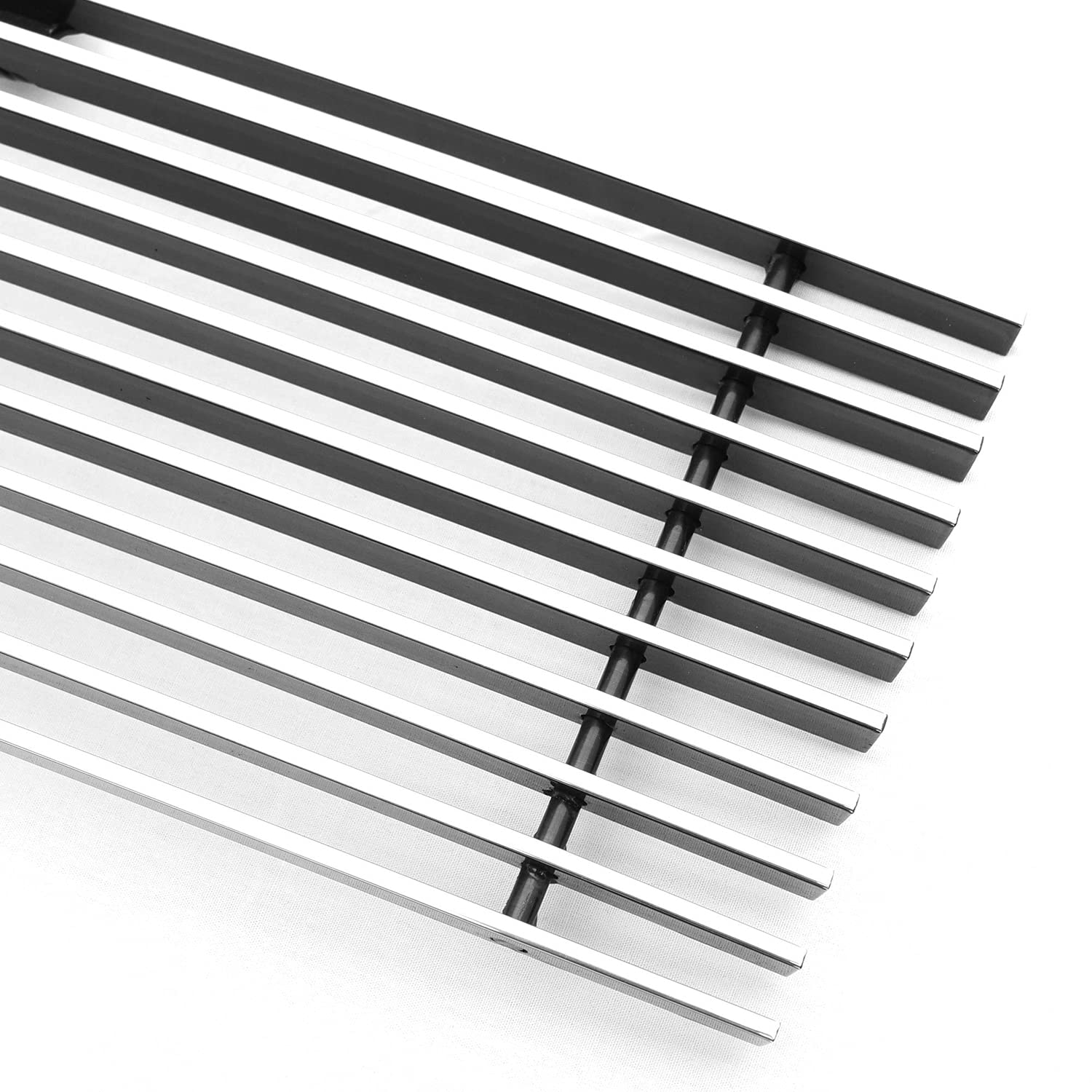 2009-2014 F-150 T-Rex Grilles Billet Bumper Grille, Polished, 1 Pc, Bolt-On - PN #25569, black