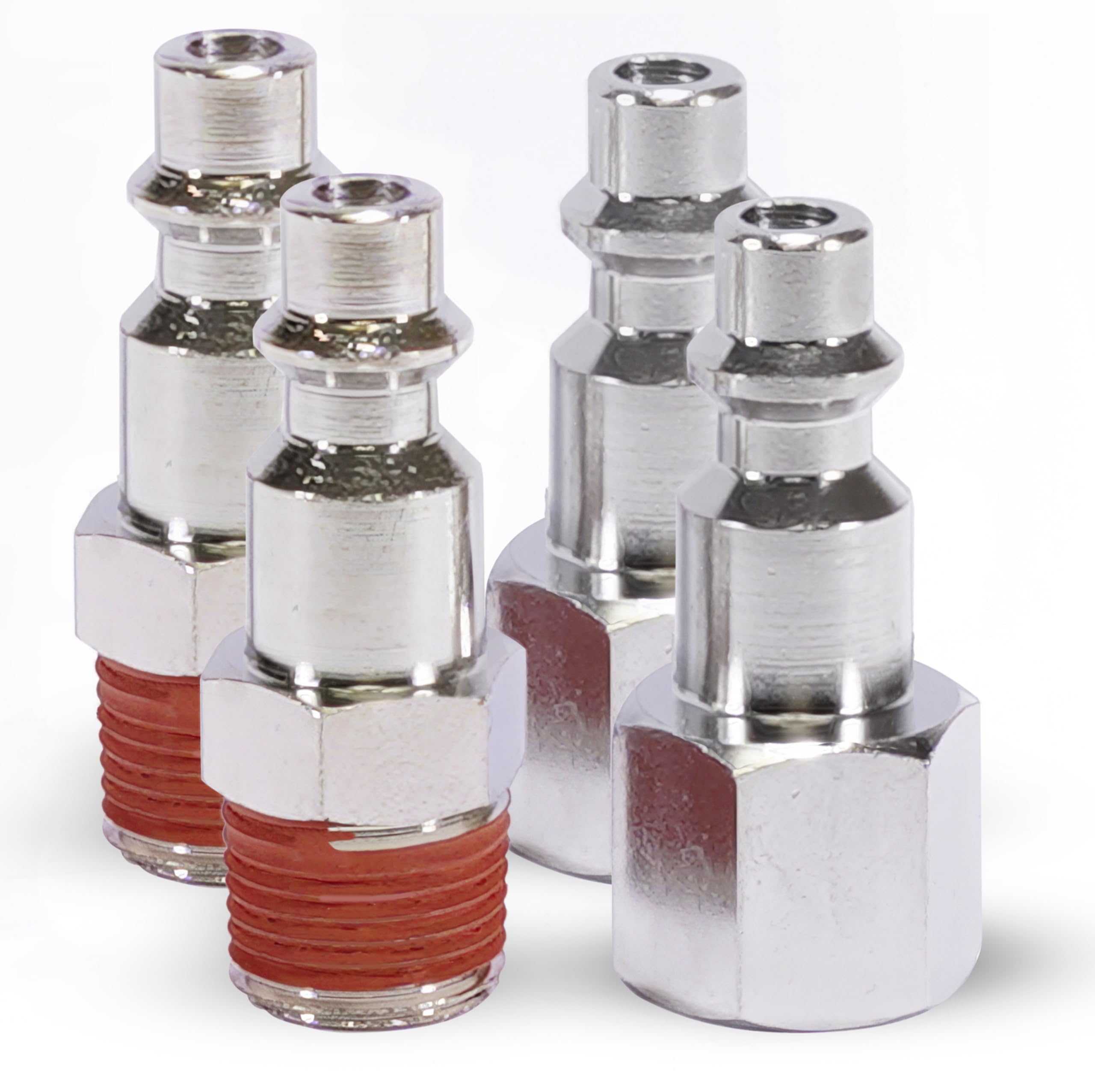 Studs Quick Connect 1/4" M (2) & F (2) - 4PCS