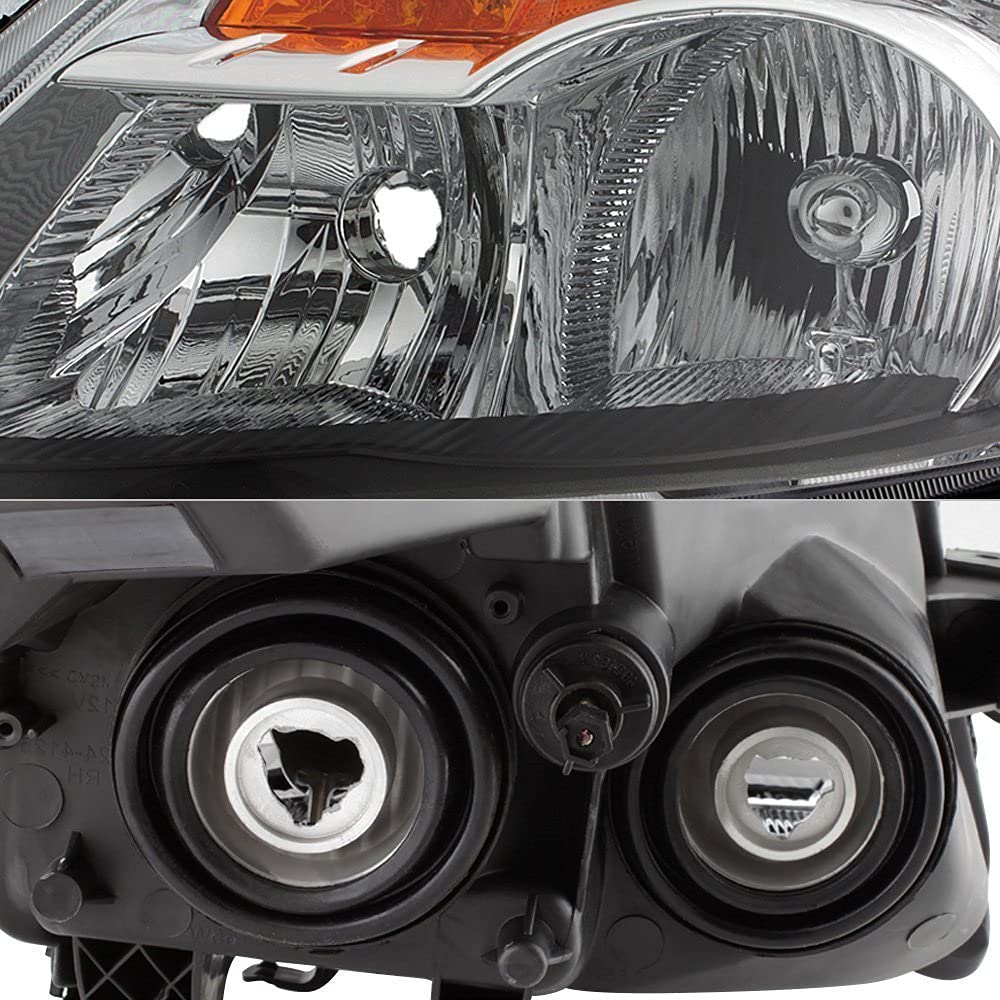 Crystal Xtune Headlights (HD-JH-NA07-AM-C) (OE)