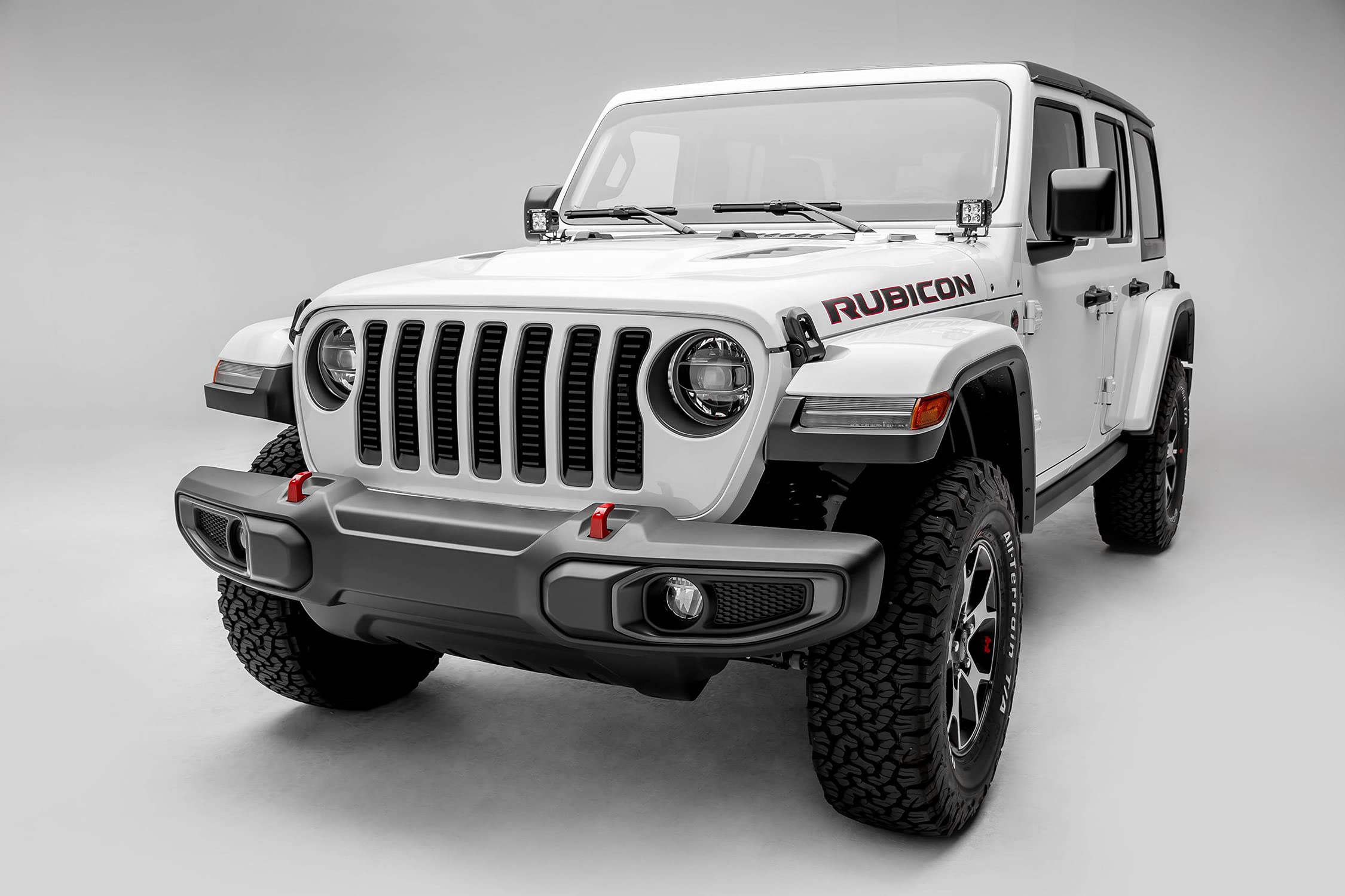 JL Jeep Gladiator, Billet Grille, Black, 1 Pc, Insert, Does Not Fit Vehicles with Camera - PN #6204931