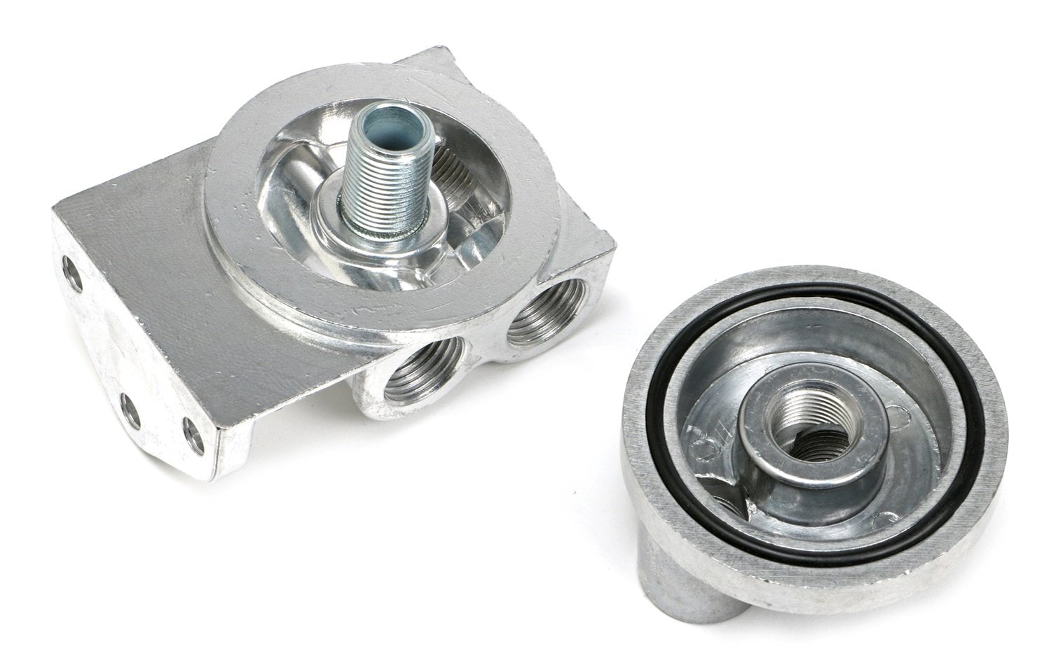 OIL FILTER RELOCATION KIT TRANS-DAPT PERFORMANCE HORIZONTAL (1513)