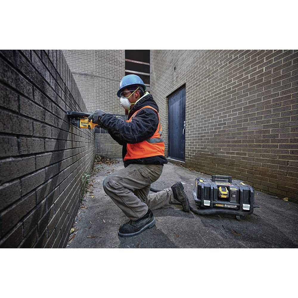 Angle Grinder DEWALT FLEXVOLT 60V MAX* with Kickback Brake, 4-1/2-Inch to 6-Inch, Tool Only (DCG418B)