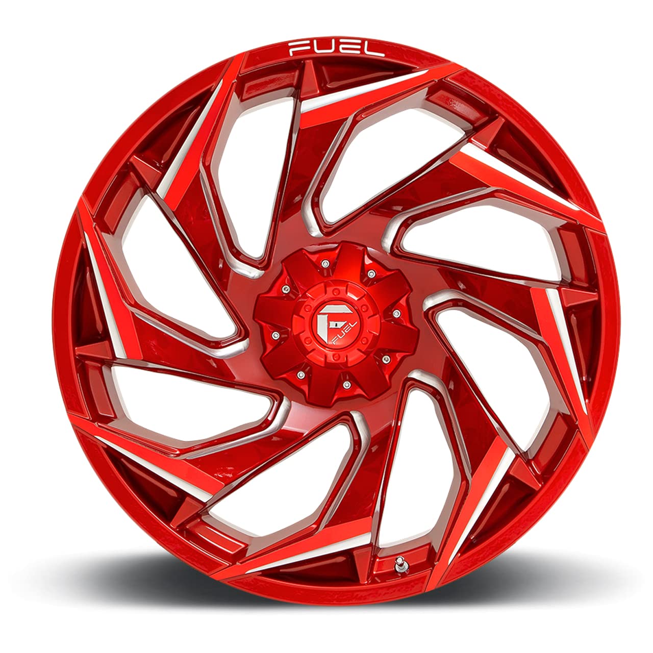 1PC Fuel D754 24X12 GL-RED-MIL -44MM - 8X180 D75424201847
