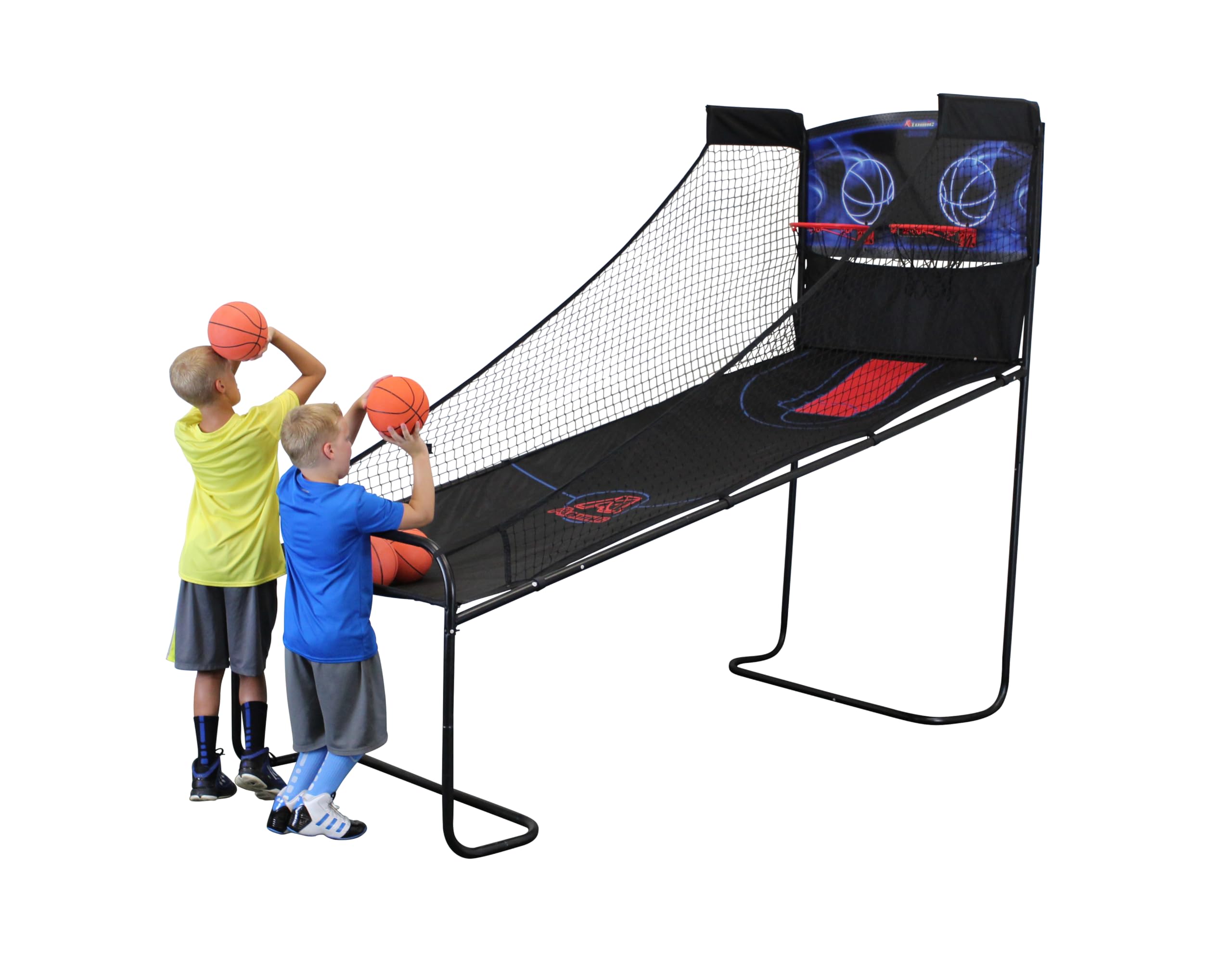 Double Shootout Atomic Deluxe Arcade Basketball Game