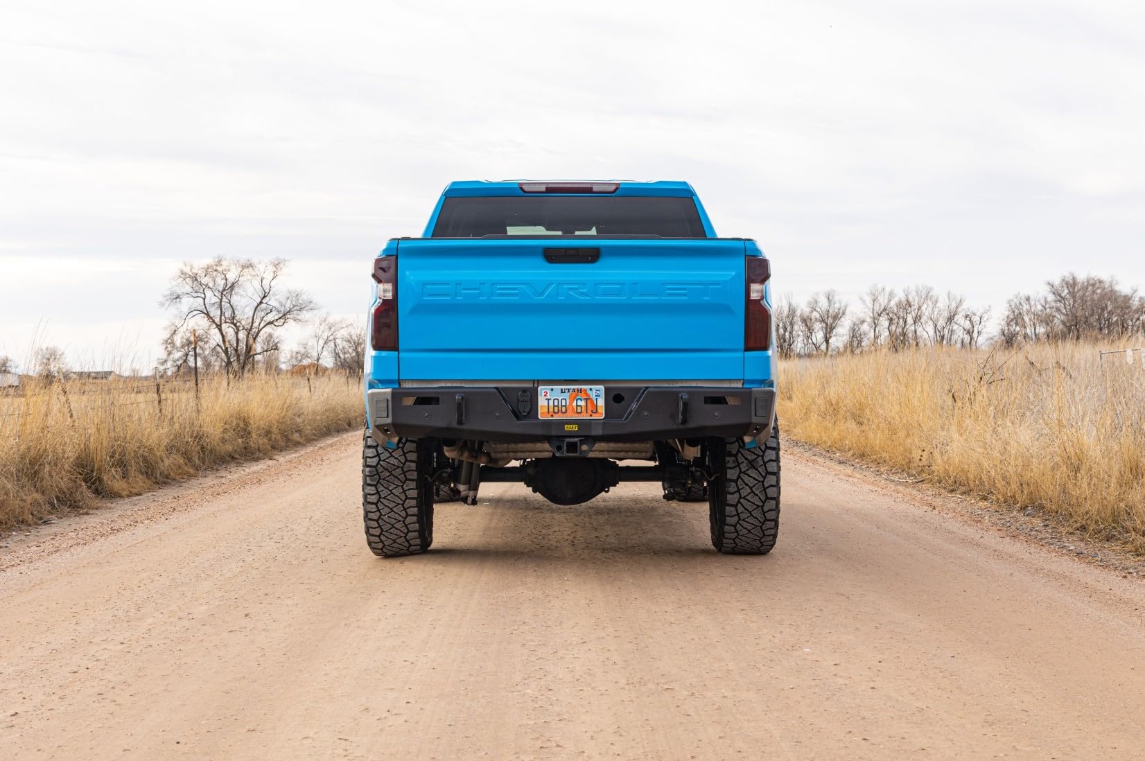 Adventure Series Smittybilt Rear Bumper (Fits 19-24 Chevy 1500/2500/3500) – SB613923
