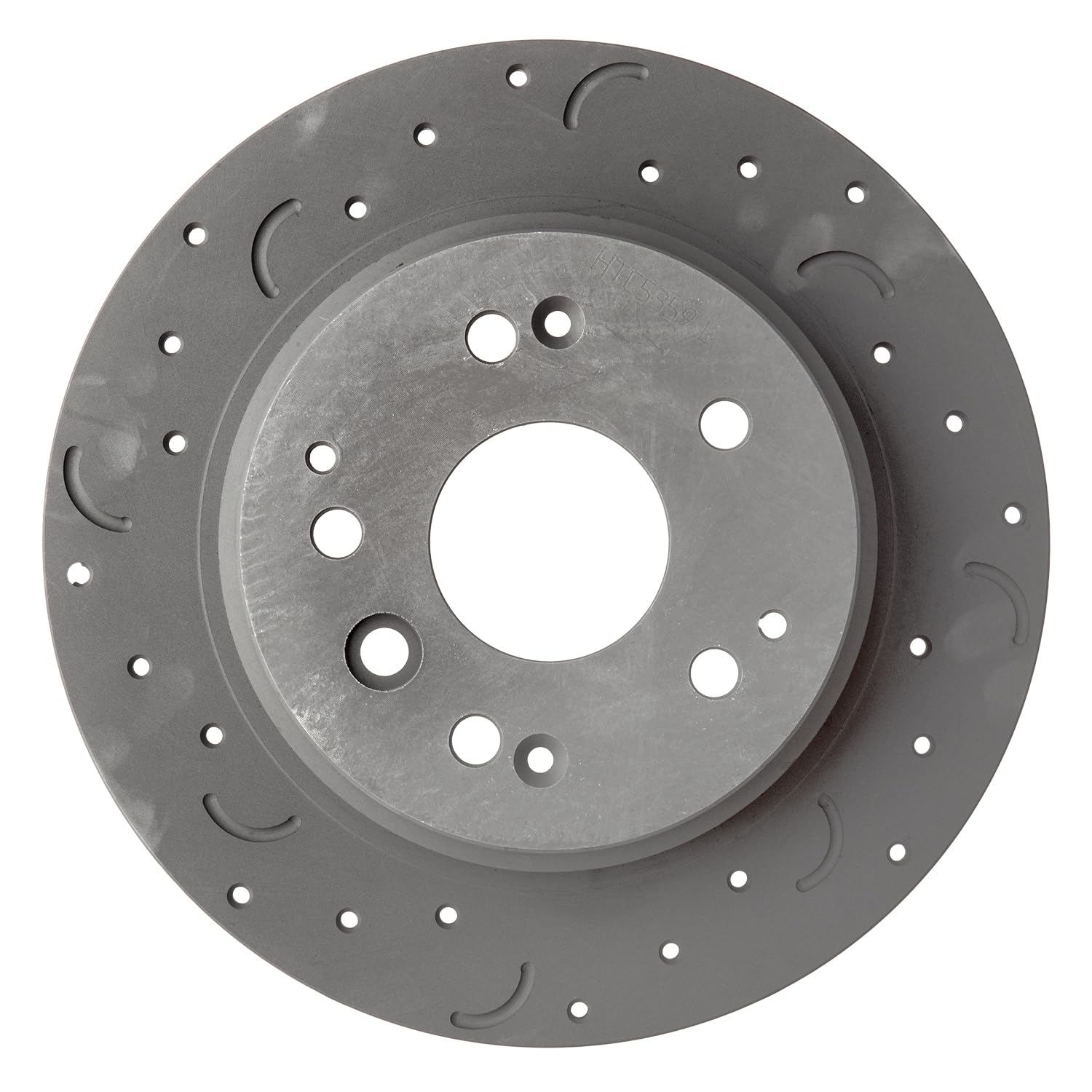 Cross-Drilled and Slotted Hawk Performance Talon HTC5359 Rotors