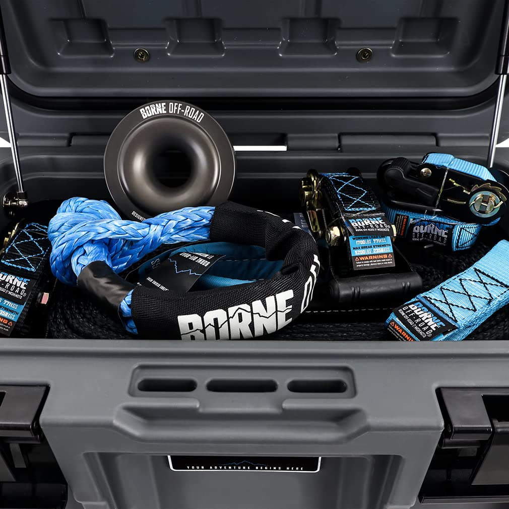 Borne Off-Road Mishimoto Hard Case, 95QT, Gunship Gray